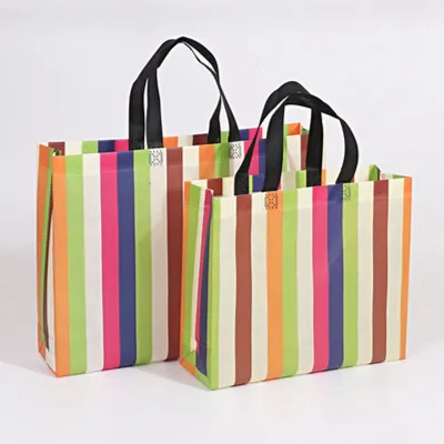 C & K Túi xách in hình hồng hạc thời trang dùng để mua sắm và đựng quà