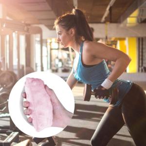 Bàn Tay tái sử dụng trị liệu pad cho luyện tập cơ bắp và ngón tay co phòng chống với dây đeo cổ tay có thể điều chỉnh