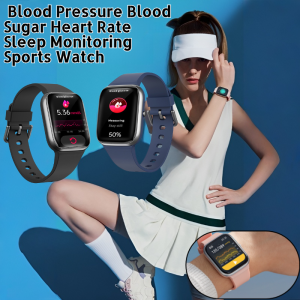 Smart Pedometer Blood Pressure Monitoring Bluetooth Calling Music Playing