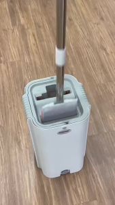 Bộ Cây Lau Nhà Thùng Lau Nhà Tự Vắt Thông Minh Chổi Lau Nhà Xoay 360 Độ Phukienprocare