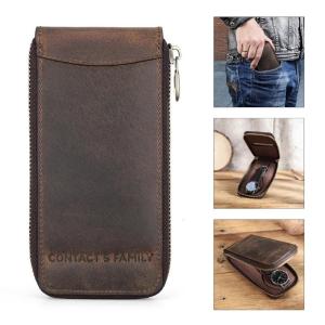 Phong cách và đồng hồ bền chắc lưu trữ trường hợp túi xếp đồ du lịch cho đồng hồ Handmade singe khung bọc đồng hồ Túi đựng đồ di động