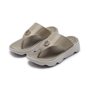 Easyfit Womens Flip Flops 4cm Wedge Cloud Comfort Footbed Sandals for Females Non-Slip Slippers Size 36-40