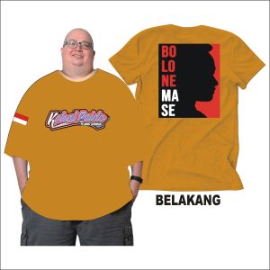 Max Bb 150 Kg Kaos Paido Bolone Mase Jumbo Big Size Dewasa 2XL Sampai 7XL Pria Dan Wanita Bahan Semi Katun Combed 24s