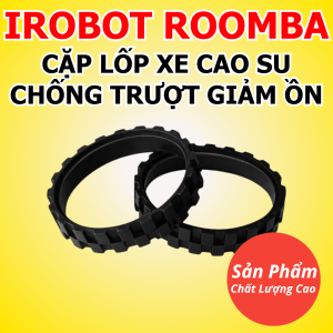 Lốp bánh xe thay thế cho robot hút bụi irobot roomba (1 CẶP)