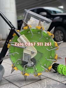 Máy tỉa hạt đậu phụng kéo tay 12 mỏ điều chỉnh được khoảng cách