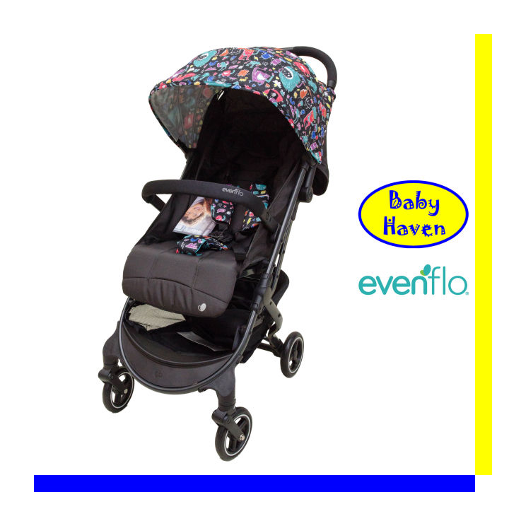 Evenflo USA Pilot Compact Travel Stroller Baby Pram Pushchair