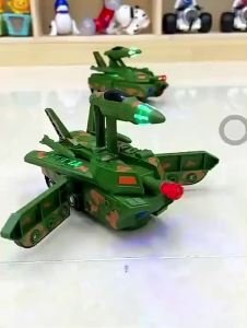 JLT Transforming Army Tank Aircraft Vehicle Toy