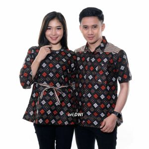 KAPEL ATASAN KEMBANG LANGIT  BAJU BATIK ATASAN HEM BLUSE OKA-OKA STORE