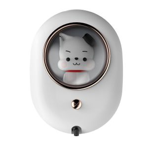 HKStorage Automatic Soap Dispenser Cartoon Puppy Spaceship Bathroom Kitchen Sensor Non-contact Waterproof USB Foam Soap Dispenser Machine