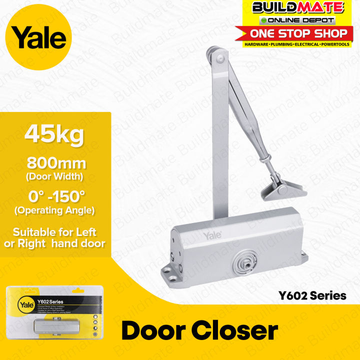 YALE Door Closer 45kg Y602 Series BUILDMATE Lazada PH