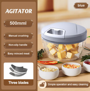 1000ML garlic crusher food processor kitchen supplies food grinder fruit and vegetable blender juicer