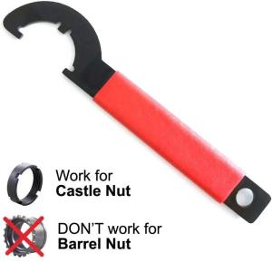 438178 ZXC Anti Slip Handle Spanner Wrench Tool Outer For Floor Pipes Fitting Cars High Carbon Steel Tactical Steel Wrench