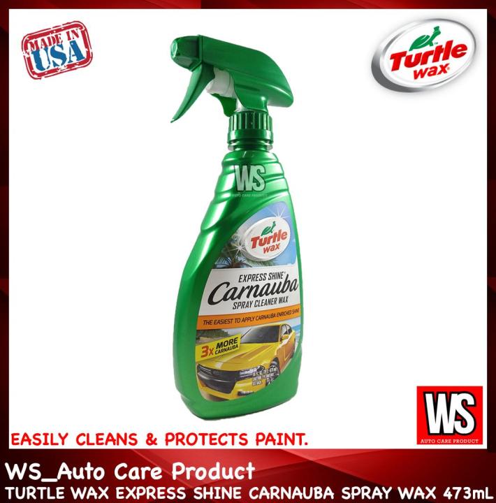 Turtle Wax Express Shine Carnauba Spray Car Wax 473mL Lazada