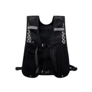 NAELIN Lightweight Running Water Bottle Storage Vest Reflective Waterproof Nylon Cycling Vest With Phone Holder Chest Pack Outdoors