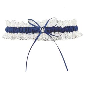 Lace Garter Belt Bridal Wedding Garter for Bride with Elastic BandRhinestones Pearls Lace Garter Gifts for Women Girls