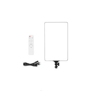 LED 11-inch Fill light Video Panel Light 2800k-6500k Adjustable Brightness and Color Temperature Recorded on The Live Video Blog