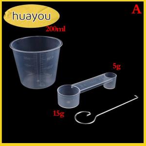 huayou 1ชุดชิ้นส่วนเครื่องทำขนมปัง200มล. ชุดถ้วยช้อนวัดเครื่องมือกำจัดสำหรับ Donlim Midea Panasonic Petrus ฯลฯ