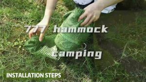 Duyan Travel Hammock with Storage Bag Duyan Ice silk Hammock Camping Hiking Outdoor Foldable Hammock