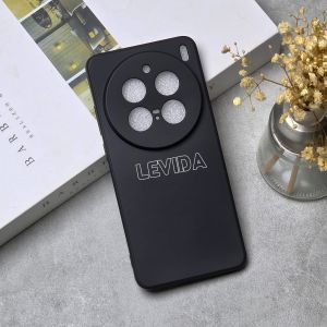 Case for Vivo X200 Vivo X200 Pro Macaron Square Black / Case Square Edge Vivo X200 Vivo X200 Pro