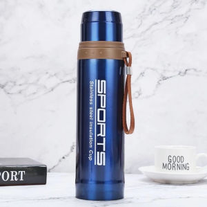 Termos Vacuum Cup Sport 750ML Tumbler Stainless Steel Tahan Panas dan Dingin