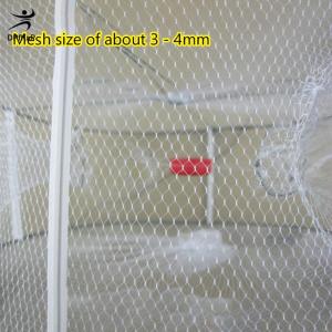 DP👓🧤🎾 1 cái bẫy mồi câu cá có thể gập lại Bẫy lưới 4 lỗ tôm hùm tôm hùm lồng nhúng 42x20cm