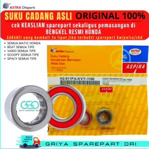 Bearing bambu pully Honda Beat original Laher bambu Honda Vario Spacy  Scoopy Bearing bambu Beat Laher Puli ORI