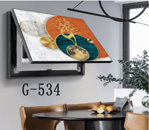 HOT Tranh Treo Tường Che Atomat Che Ổ Điện Dạng Lật MẪU NGANG