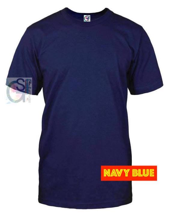 100% Microfiber Jersey Navy blue color T-Shirt, For Adults Kids