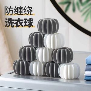 Silicone Magic Laundry Ball Reusable Clothes Hair Cleaning Tool Pet Hair Remover Washing Machine 【3pcs/Set Random Color】洗衣球去污防缠绕滚筒洗衣机专用防止衣服打结神器