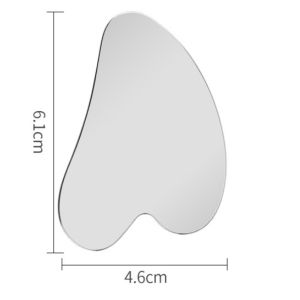 Ultra-Thin Foundation Brush Foundation Spatula Stainless Steel Ultra-Thin Flat Concealer Makeup Mask Brush One-Word Brush Stainless Steel Makeup Spatula Mixing Stick Foundation Brush Set Eyeshadow Cream Pigment Mixing Tool Face Contour Brush Tool