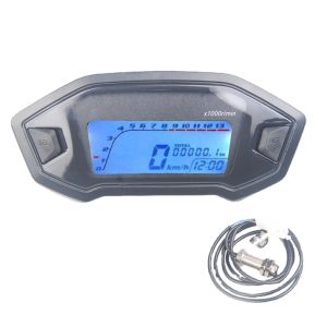 Độ lại đồng hồ LCD xe máy: đồng hồ báo số retro đồng hồ đo tốc độ điện tử đồng hồ đo tốc độ đồng hồ đo quãng đường đồng hồ đo nhiên liệu và đồng hồ đo quãng đường đã đi.