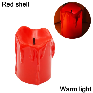 1/4pcs LED Candle Lights Flameless Atmosphere Tealights Christmas Wedding Party Home Decorations