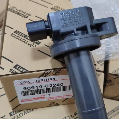 Grows Ignition Coil Toyota Vios Gen 2 Batman/Yaris 2008-2012-1NZ/2NZ(Part No:90919-02240)/Toyota Ignition Coil Premium for Corolla Ignition Coil Cower Ignition High Voltage Package