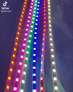 Lampu LED Strip Alis Cumi 45Cm 12Volt Nyala Diam Waterproof Universal Fleksibel