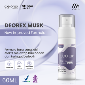 Deorex Body Odorizer - Musk Masking Fragrance Baru 2022