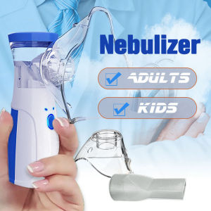 Portable Nebulizer Ultrasonic Mesh Nebulizer Machine Mini Handheld Asthma Inhaler Atomization for Kids Adults Atomizer
