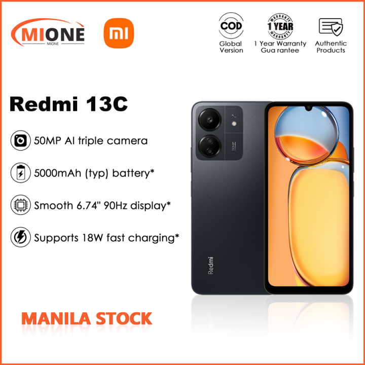 Xiaomi Redmi 13C Smartphone 4GB+128GB/6GB + 128GB/8GB + 256GB MediaTek ...