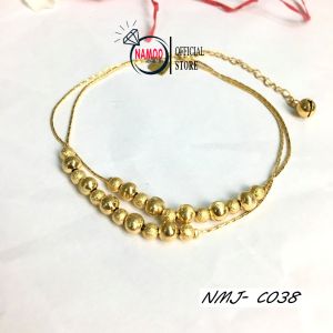 Lắc Chân Vòng Bi Thời Trang Hai Dây C038