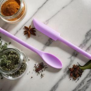 [Energetic] ชุดไม้พายซิลิโคนแต่งหน้าไม้พายขนาดเล็กสำหรับขวดอาหารไม้พายความงามขวดโลชั่นขนาดเล็กมีดโกน