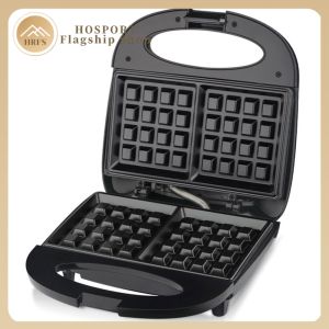 Non-stick Belgian Waffle Maker for Crispy Waffles and Chaffles with Anti-scald Safety Features