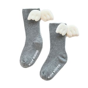 Kids Socks Toddlers Girls Big Bow Knee High Long Soft Cotton Lace Baby Kniekousen Meisje Wholesale Children Clothing Baby Stuff h260929
