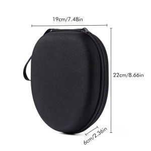 【✅SG Stock】Universal Protective Zippered Headphone Case for Over-Ear Headphones with Hard Shell