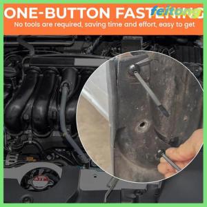 【feitong】🚕🚕【HOT SALE】 10-100Pcs Nylon Universal Cable Tie Buckle Self-Locking Zip Ties Holder With Pin Button Multipurpose For Car Daily Repair