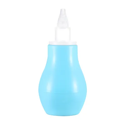 Newborn Nasal Aspirator Safe Nose Cleaner Nasal Suction Pump Silicone Food Grade Baby Care Tool Easy to Clean