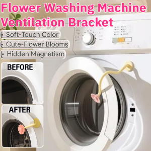 Universal Magnetic Washing Machine Door Stop Flower Washing Machine Ventilation Bracket Prevents Mold &ampamp