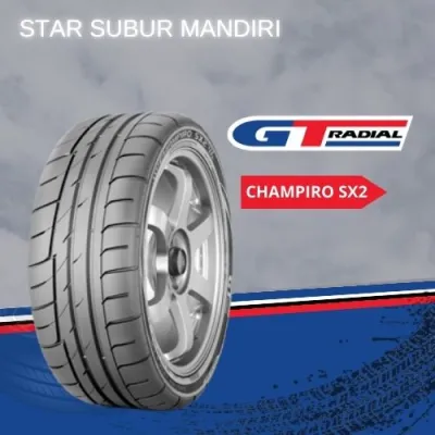 Ban Semi Slick GT champiro SX2 195 55 R15 Ban Mobil Drift