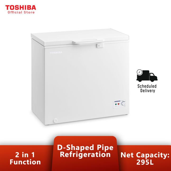 Toshiba CR-A295M 295L Chest Freezer / Refrigerator / Fridge / Peti ...