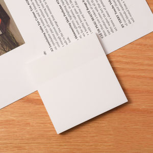 50 Sheets Waterproof Transparent Sticky Notes Daily List Note School Office Supplies