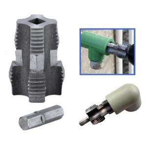High Efficiency 1/2" 3/4" PVC Pipe Tap Crafts from Steel for Reliable Thread Cutting Water Pipe Internal Thread Opener