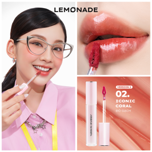 Son tint bóng không dính bền màu Lemonade Mirror Mirror Water Tint 4g